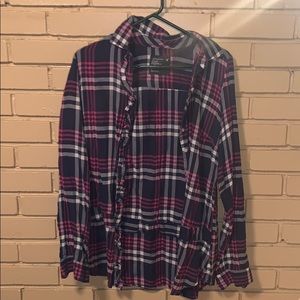 American Eagle flannel button down